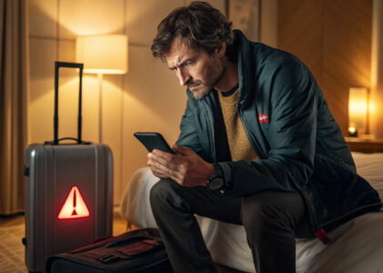 Le phishing dans le voyage